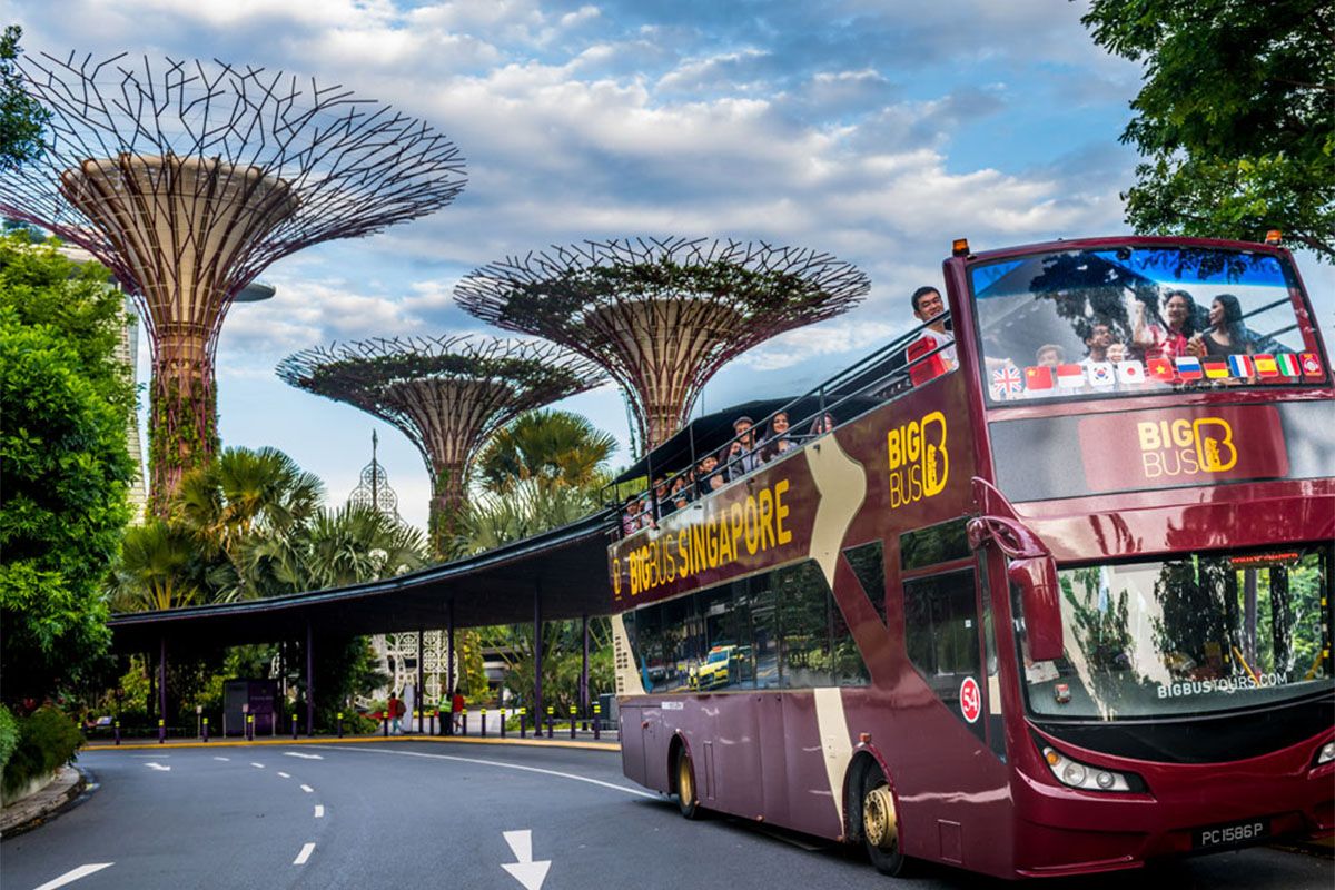 新加坡敞篷巴士